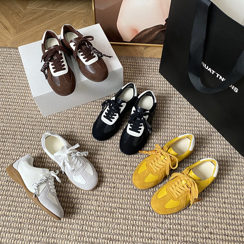 Damen Sportliche Sneaker mit atmungsaktiver Oberflächenstruktur EB