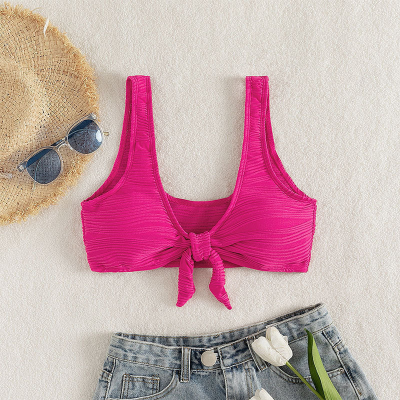 Damen Triangel-Bikini mit knotbarem Oberteil EB