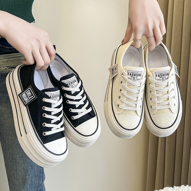 Damen Plattform Sneakers mit modischem Oversized-Style und hochkomfortabler Sohle EB