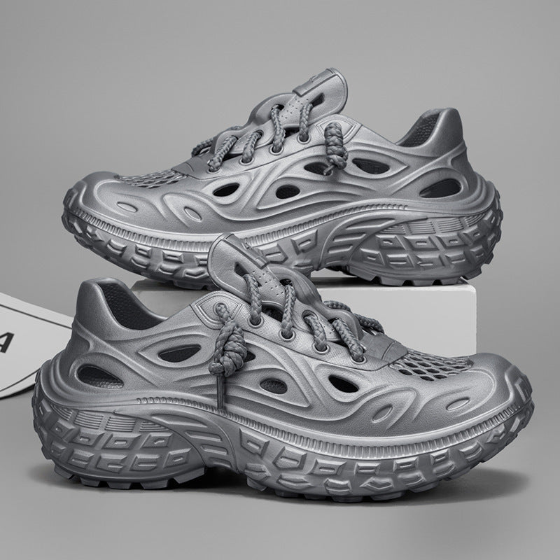 Damen Sportliche Lauf-Schuhe mit atmungsaktiver Struktur und auffälligem Design EB