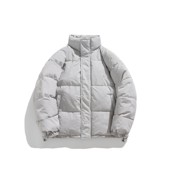Damen gesteppte Winterjacke mit hohem Kragen EB