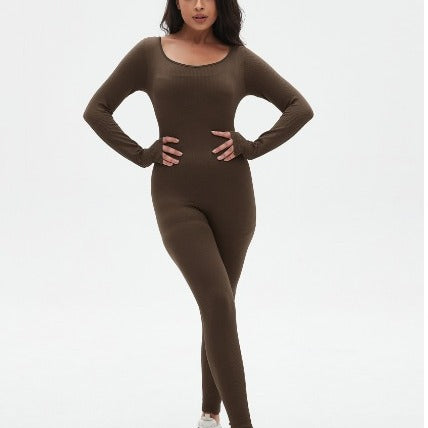 Damen Figurumspielender Jumpsuit EB