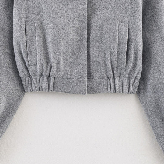 Damen cropped Wolljacke EB