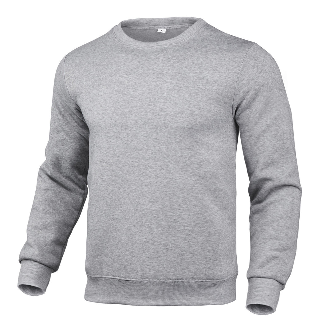 Herren Komfortabler Rundhals-Pullover aus hochwertigem Baumwollmix EB