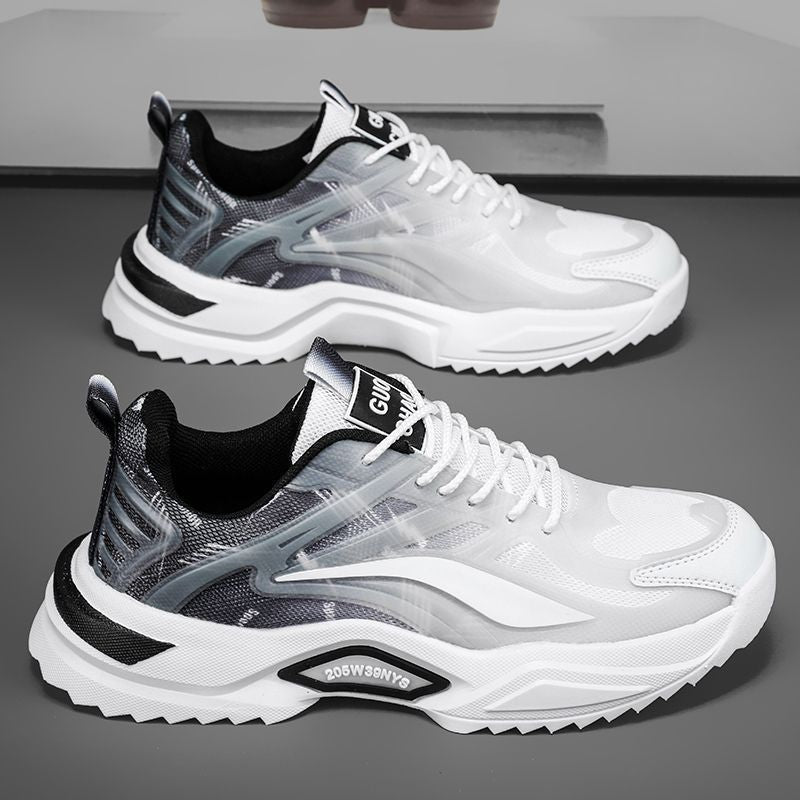 Damen Sportliche Lauf- und Freizeitsneaker mit atmungsaktiver Mesh-Konstruktion EB