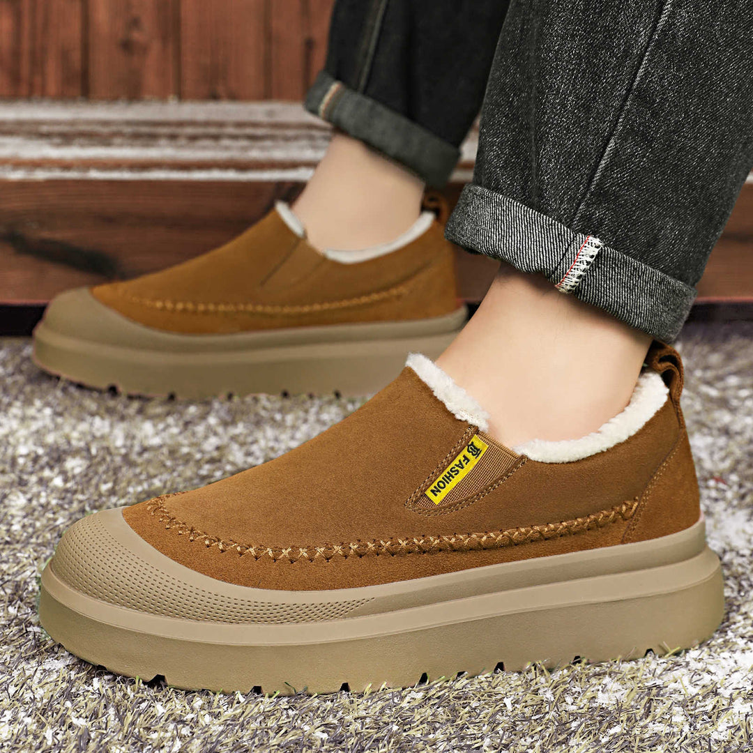 Damen Bequeme Hausschuhe mit weichem Innenfutter und rutschfester Sohle EB
