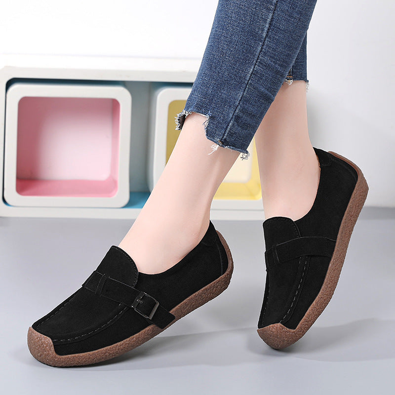Damen Bequeme Mokassins mit flexibler Sohle und modischem Design EB