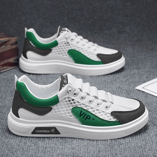 Damen Sportliche Sneaker mit atmungsaktivem Mesh-Obermaterial und ergonomischer Dämpfung EB