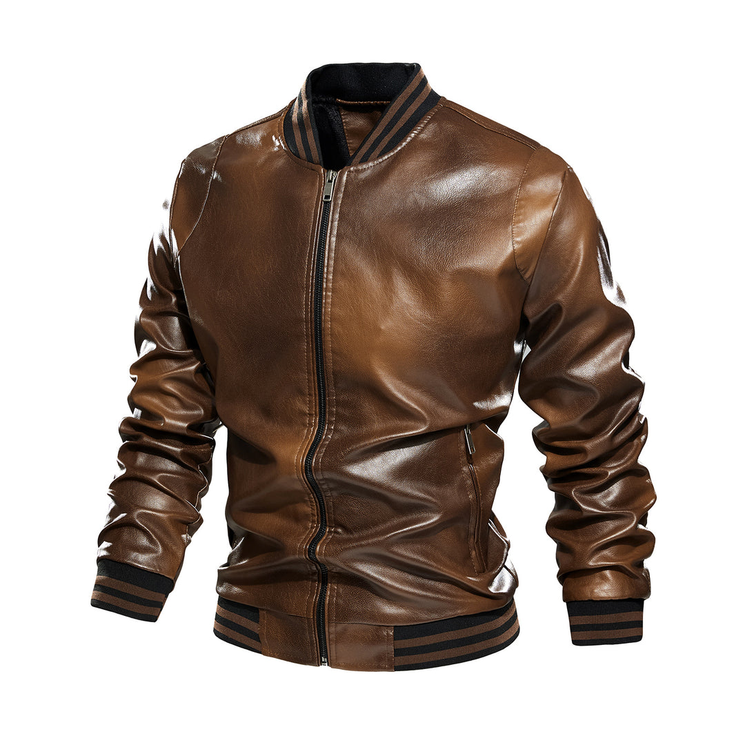 Herren klassische jacke mit elastischen Rippbündchen EB