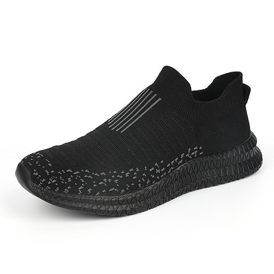 Damen Atmungsaktive Slip-On Sneakers mit flexibler Sohle EB