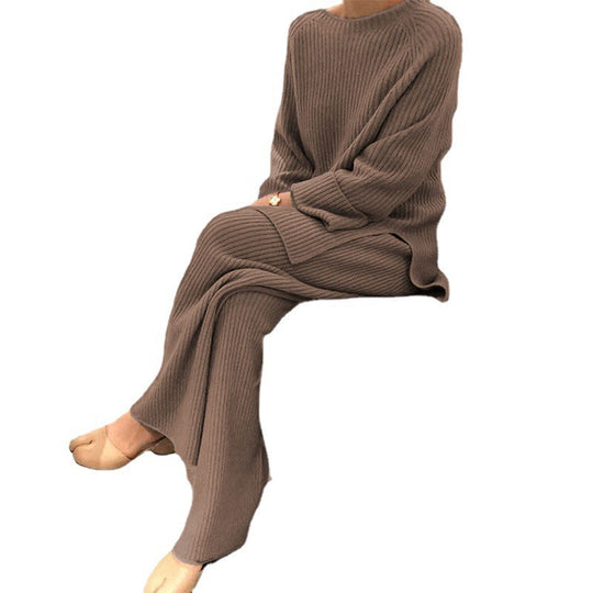 Damen Strickanzug mit lässigem und elegantem Schnitt EB