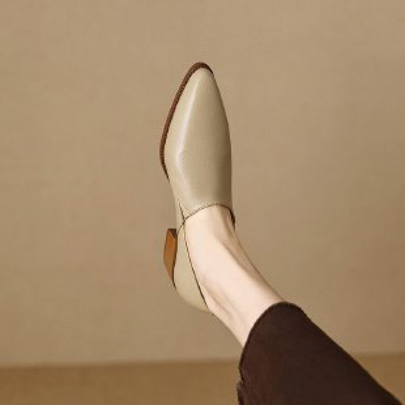 Damen Klassische Slingpumps mit elegantem spitzen Design EB