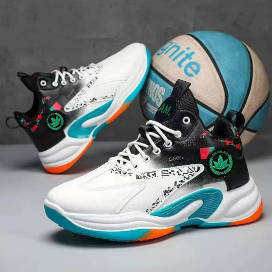 Damen Sportliche Basketball-Schuhe mit innovativer Dämpfungstechnologie und atmungsaktivem Obermaterial EB