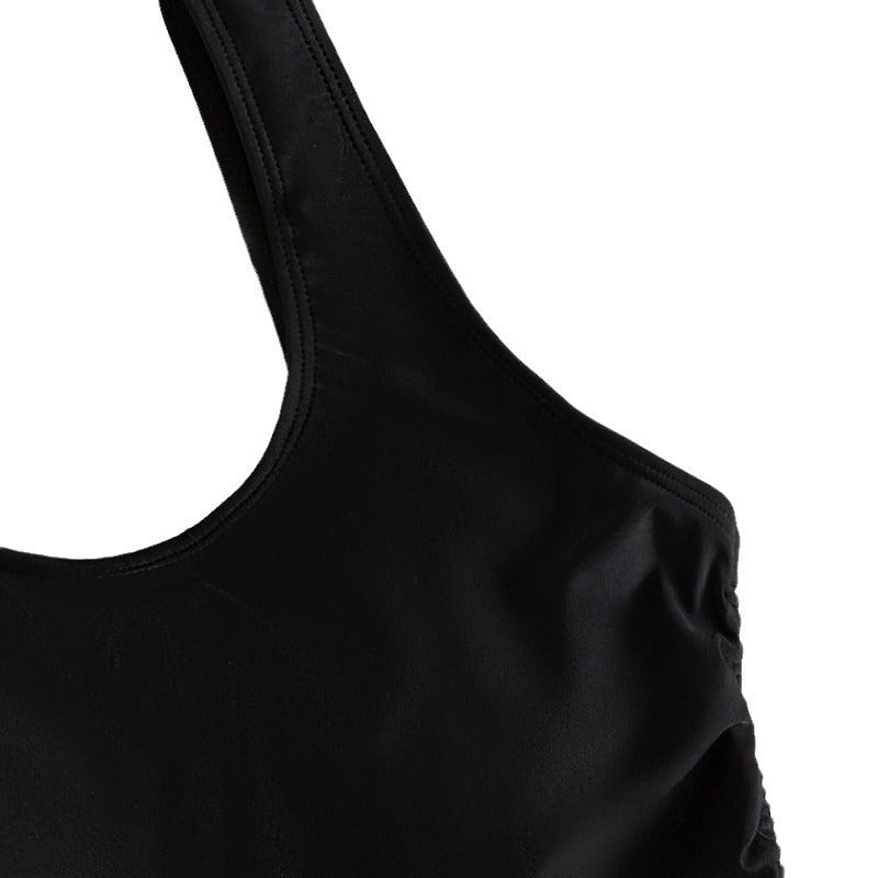 Damen Einteiliger Badeanzug mit Cut-Out-Design und hohem Beinausschnitt EB