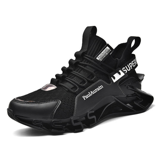 Damen Sportliche Hochleistungs-Sneaker mit atmungsaktiver Mesh-Oberfläche und rutschfester Sohle EB