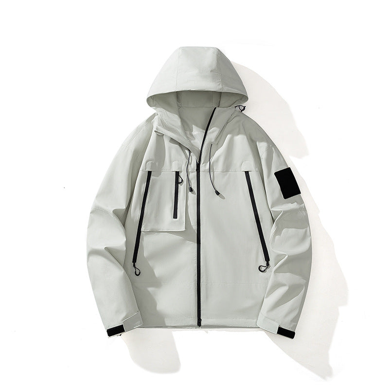 Herren technische Multifunktionsjacke mit praktischen Taschen EB