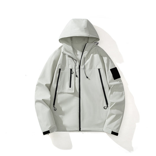 Herren technische Multifunktionsjacke mit praktischen Taschen EB