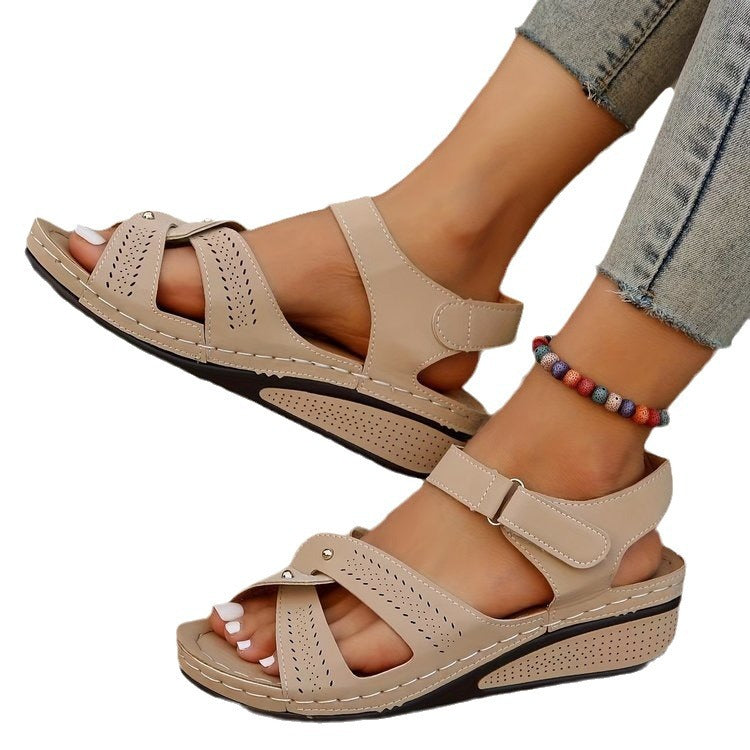 Damen Komfortable Keilsandalen EB