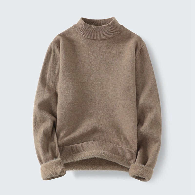 Damen Kuscheliger Stehkragenpullover EB