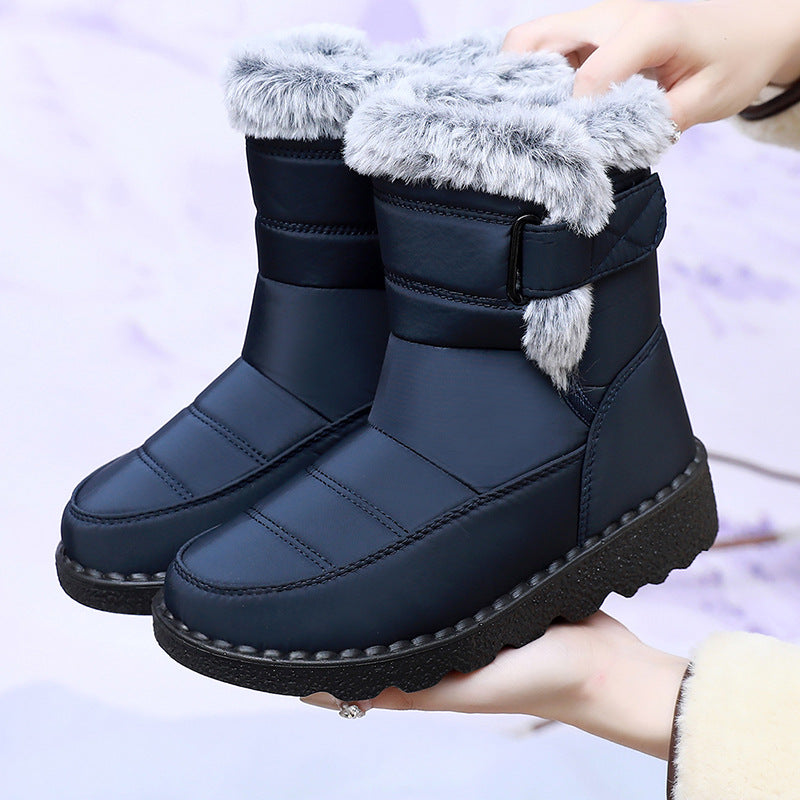 Damen Winterstiefel mit kuscheligem Futter und rutschfester Sohle EB