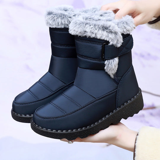 Damen Winterstiefel mit kuscheligem Futter und rutschfester Sohle EB