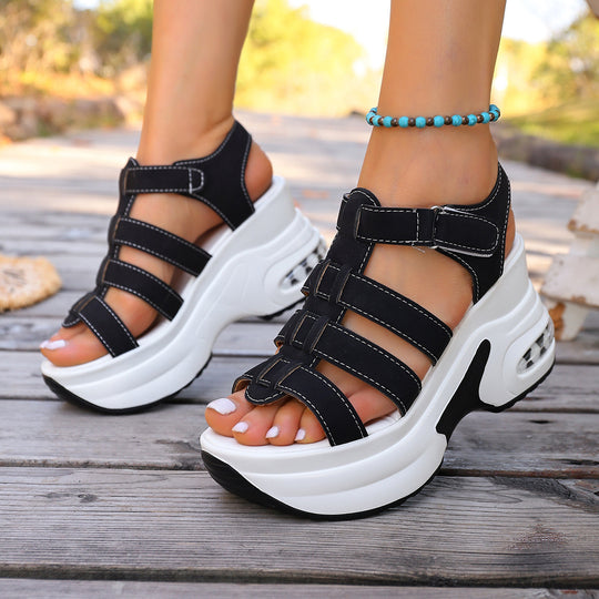 Damen modische Plateau-Sandalen EB