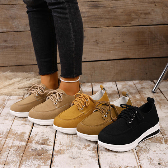 Damen Komfortable Sneaker mit dämpfender Sohle EB