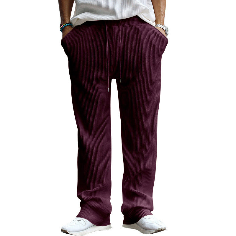 Damen bequeme und elegante weite Hosen EB