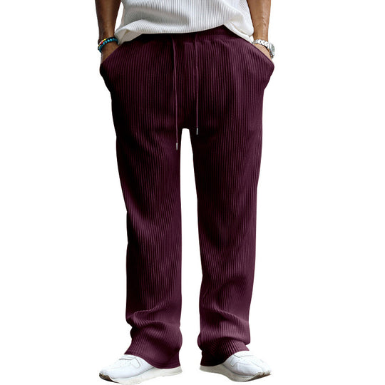 Damen bequeme und elegante weite Hosen EB
