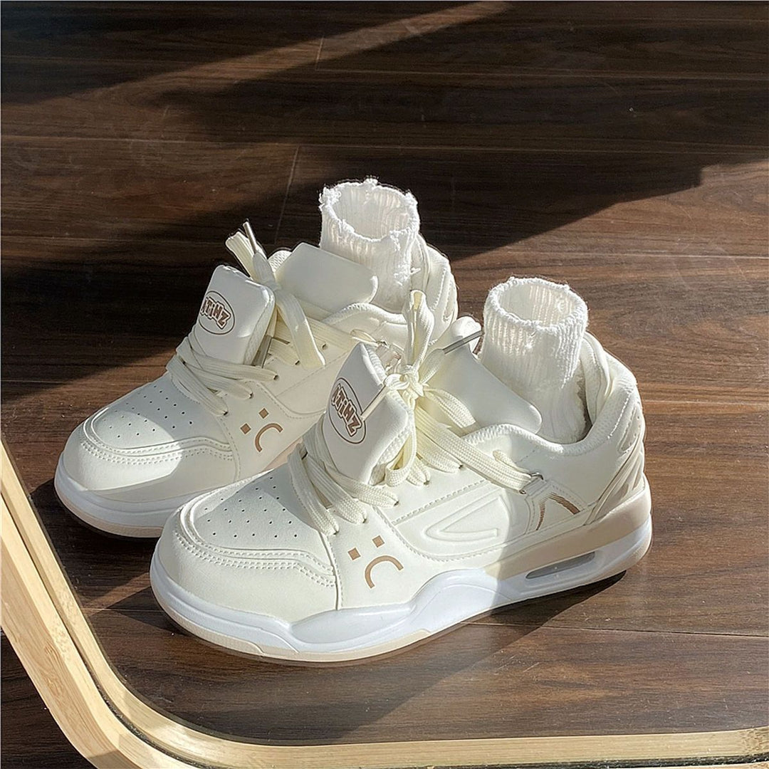 Damen Sportliche Sneakers mit Atmungsaktivem Obermaterial und Dämpfungssystem EB