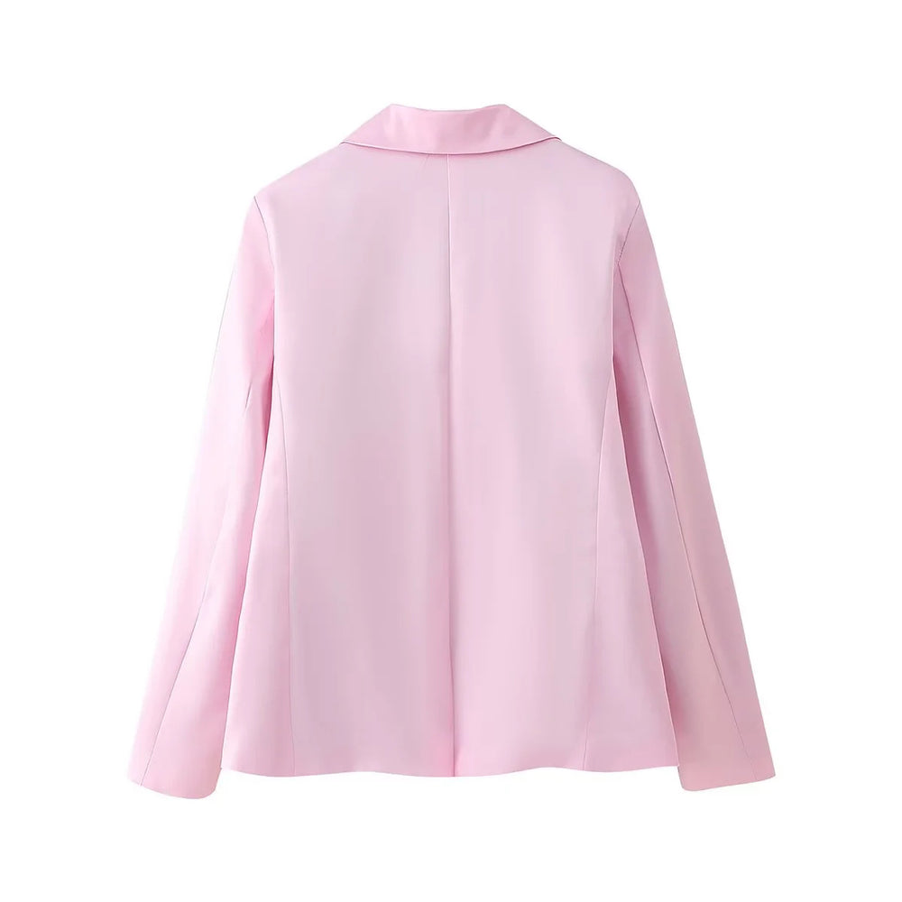 Damen elegantes Blazer- und Rock-Set EB