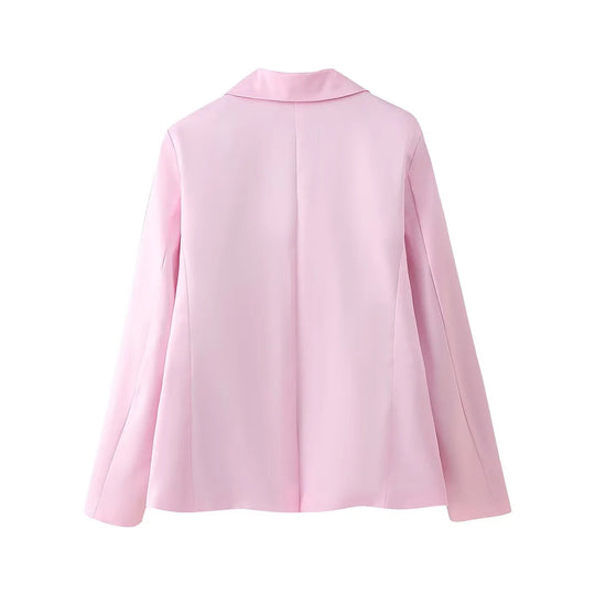 Damen elegantes Blazer- und Rock-Set EB