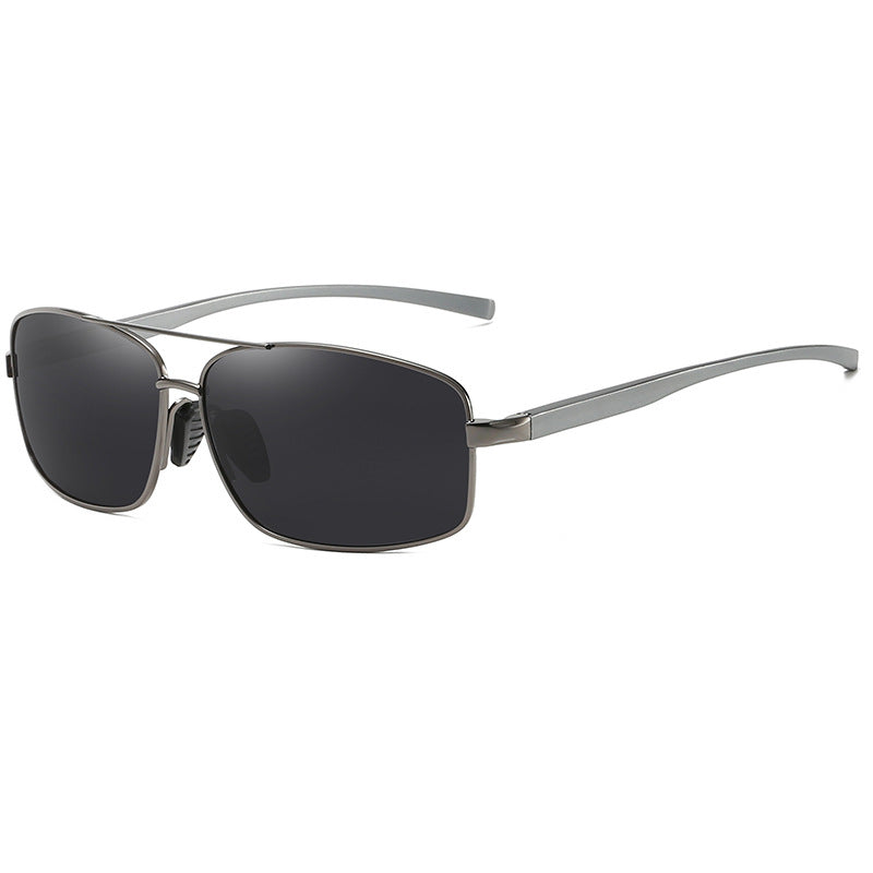 EB | Vintage Square Aluminium Magnesium Polarisierte Sonnenbrille