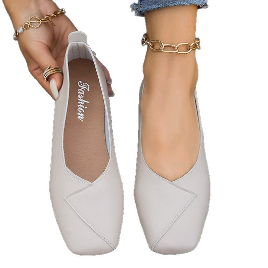 Damen Ballerinas mit elegantem Kreuz-Design und komfortabler Innensohle EB