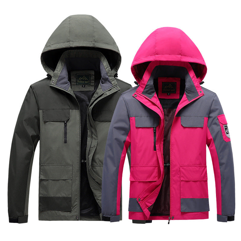 Herren robuster Outdoor-Fieldparka EB