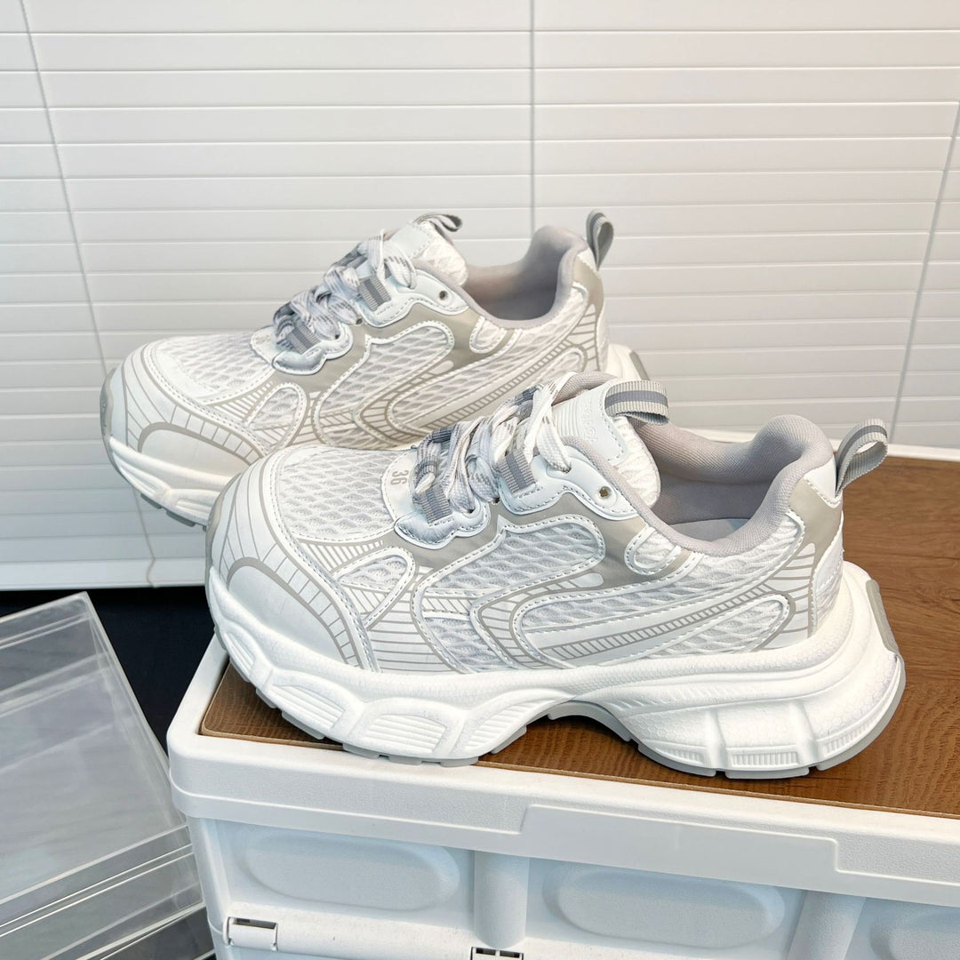 Damen Sportliche Lauf-Sneaker mit atmungsaktivem Obermaterial und gepolsterter Innensohle EB
