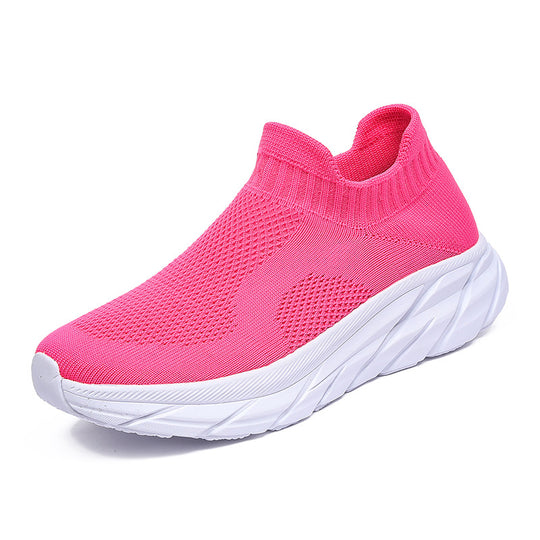 Damen Atmungsaktive Strick-Sneaker mit flexiblem Sockendesign EB