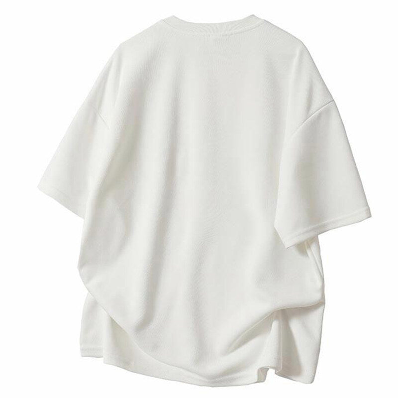 Damen Oversized T-Shirt mit modernem Schnitt und dekorativen Akzenten EB