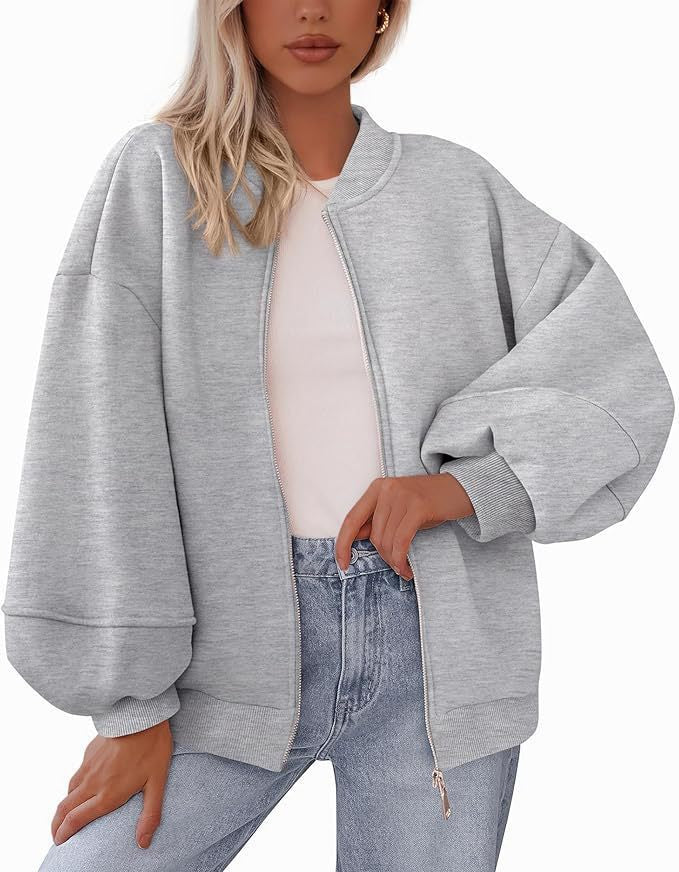 Damen Oversized Sweaterjacke EB