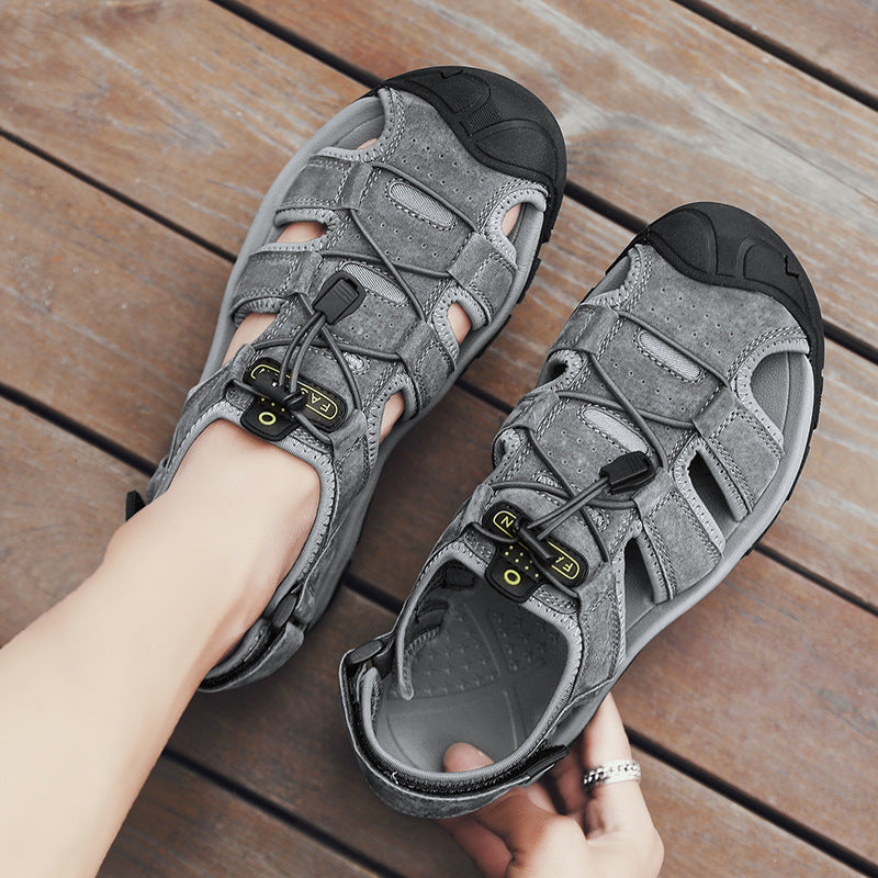Damen Multifunktionale Freizeit-Sandalen mit rutschfester Sohle und verstellbarem Riemen EB