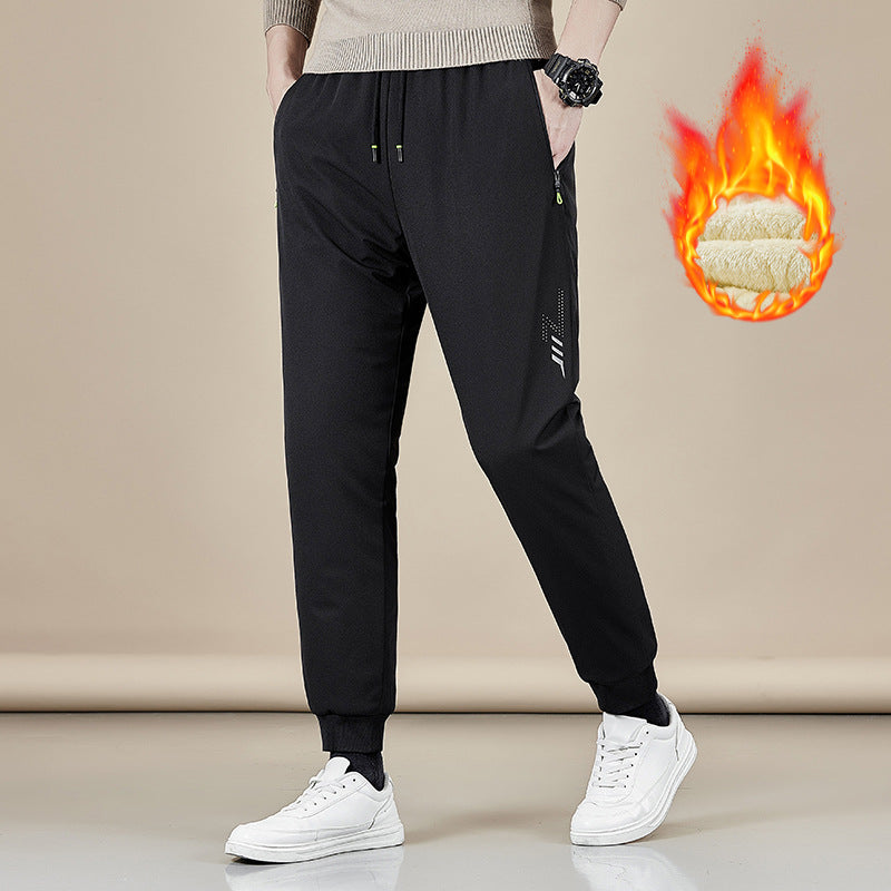 Herren winddichte Softshellhose mit herausnehmbarer Sherpa-Innenfütterung EB