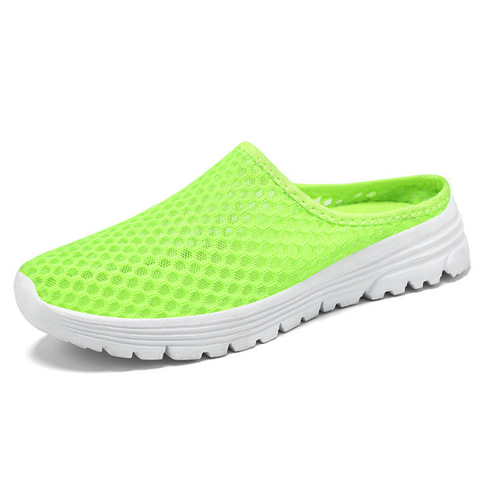 Damen Luftige Clogs mit atmungsaktivem Netzdesign EB