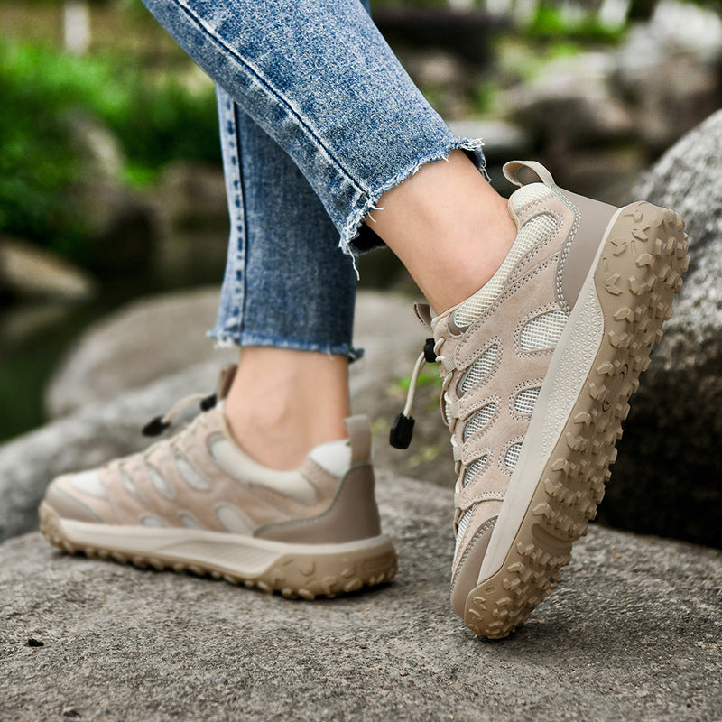 Damen Sportliche Trail-Schuhe mit Schnellschnürsystem und rutschfester Sohle EB