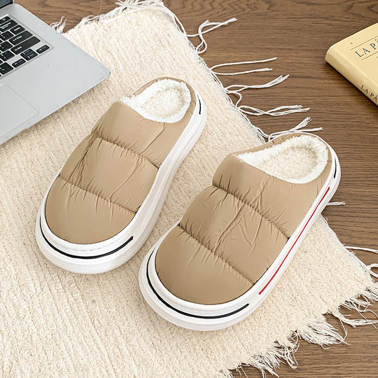 Damen Hausschuh-Sneaker mit kuscheliger Fütterung EB