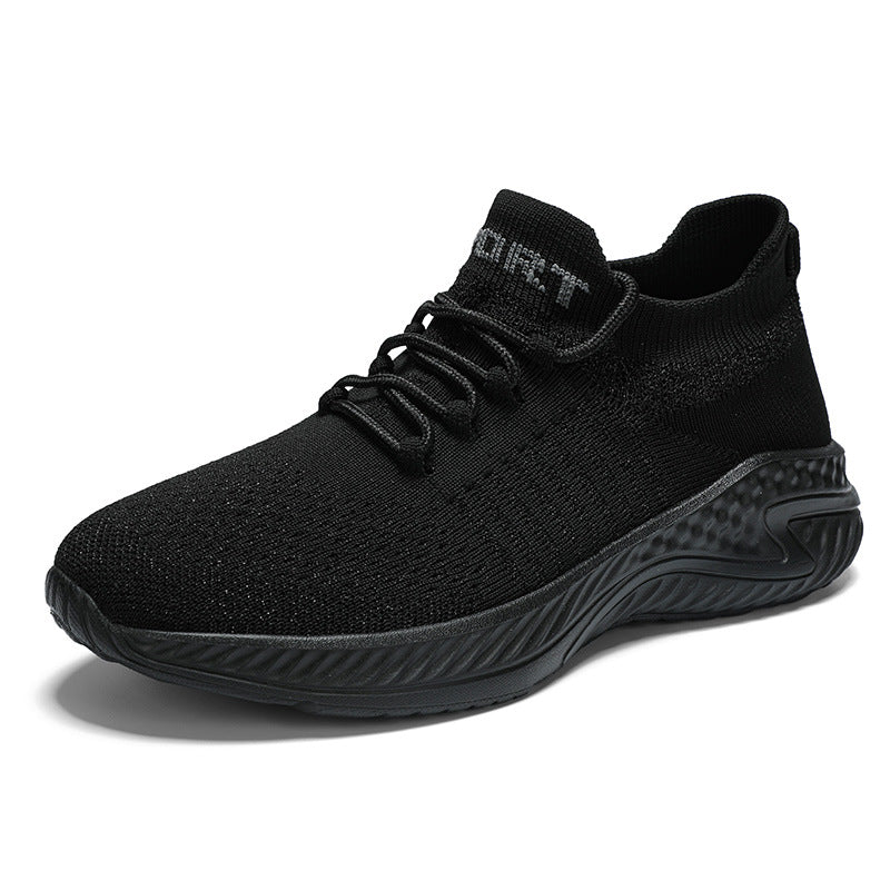 Damen Sportliche Sneakers mit flexiblem Strick-Obermaterial und rutschfester Sohle EB
