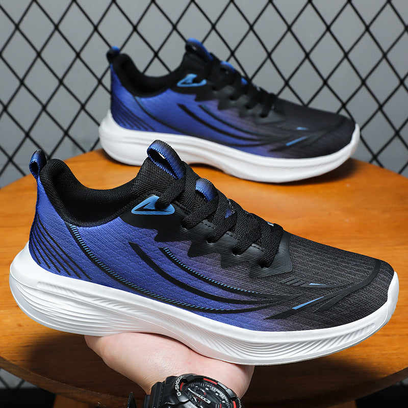 Damen Sportliche Laufschuhe mit atmungsaktiver Mesh-Oberfläche und stoßdämpfender Sohle EB