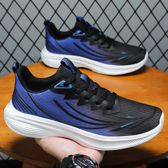 Damen Sportliche Laufschuhe mit atmungsaktiver Mesh-Oberfläche und stoßdämpfender Sohle EB