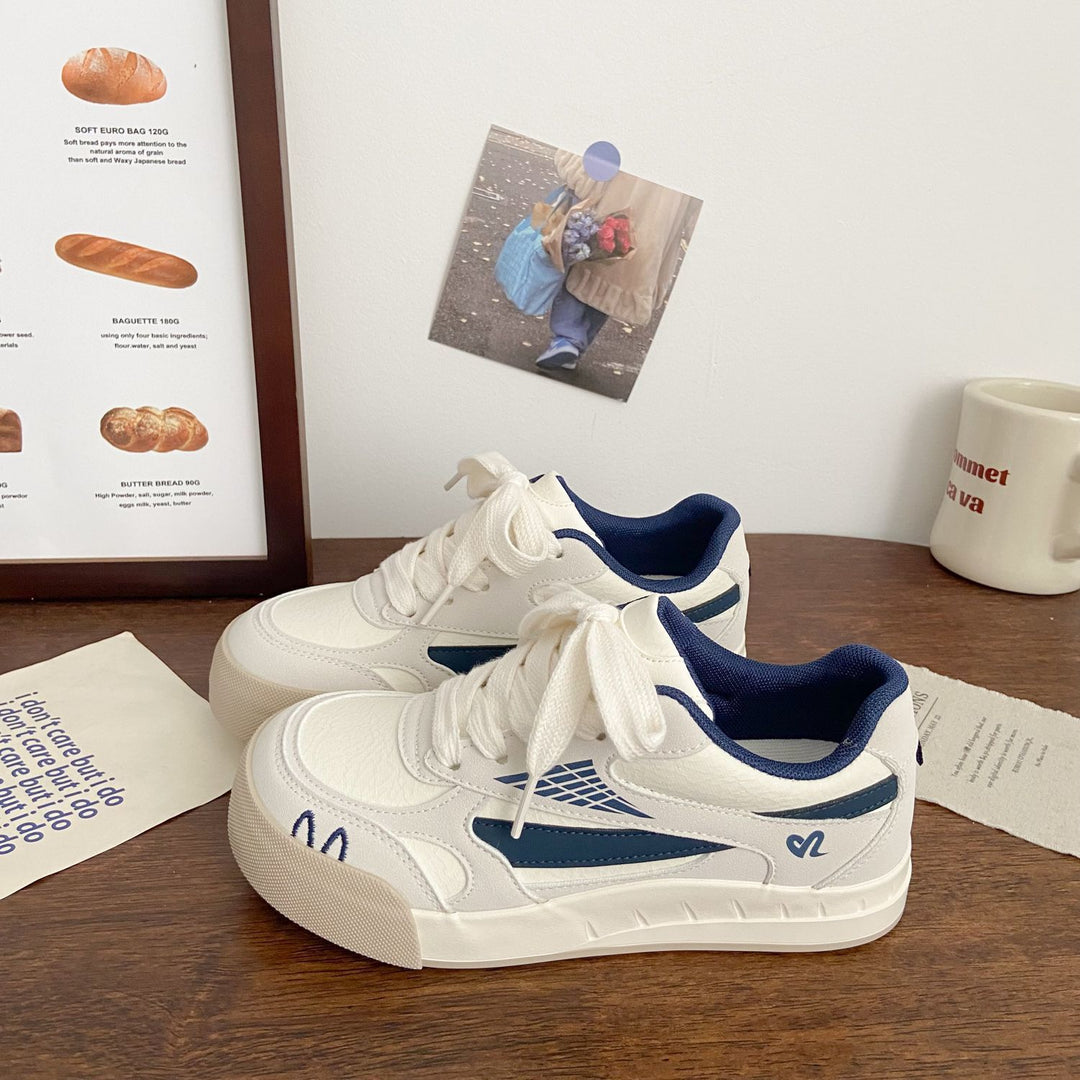 Damen Moderner Freizeitsneaker mit gepolsterter Sohle und atmungsaktivem Obermaterial EB