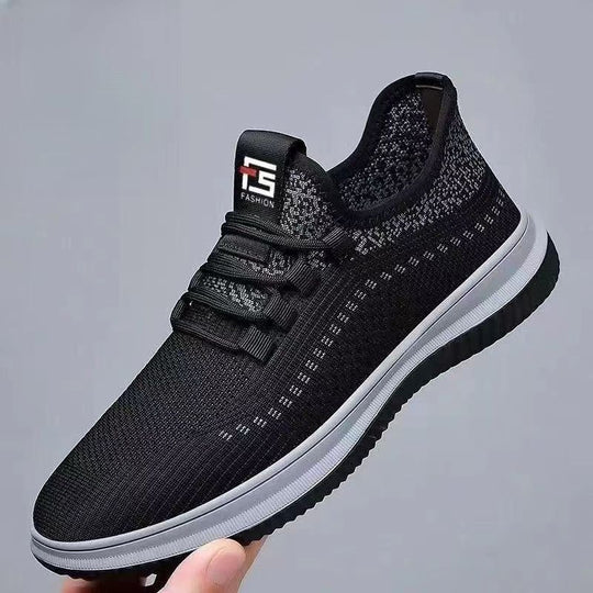 Damen Atmungsaktive Freizeitschuhe mit elastischer Strickoberfläche EB