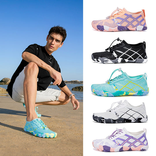 Damen Sportliche Wasserschuhe mit innovativer Schnellschnürtechnologie und rutschfester Sohle EB